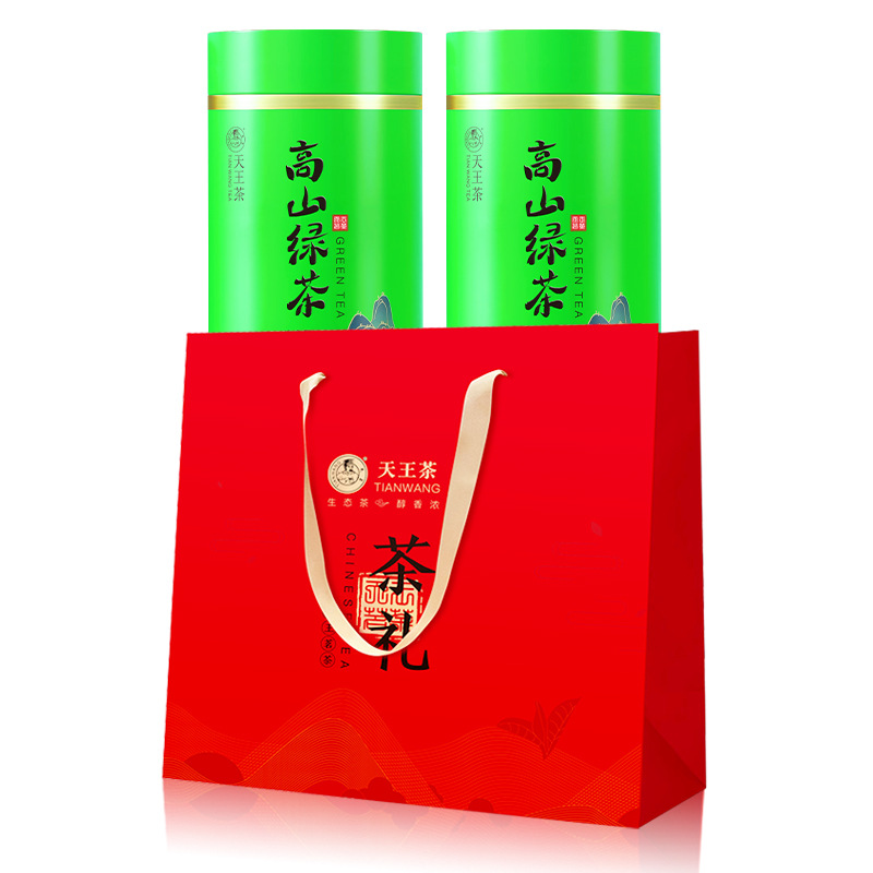 알파인 녹차 [2캔*250g+1 선물가방]