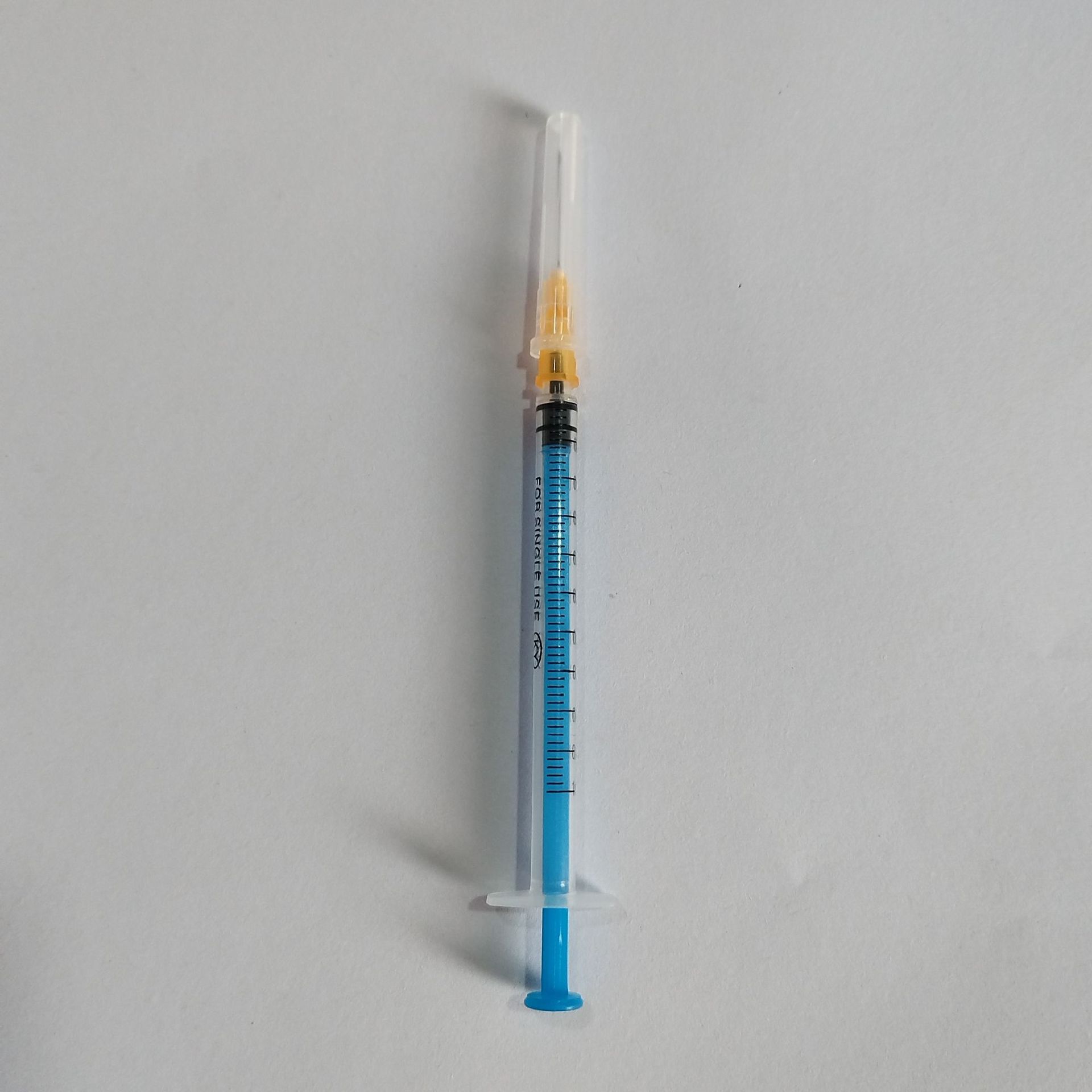 Comercio exterior al por mayor 1-500ml jeringa de plástico desechable boca recta con aguja jeringa animal