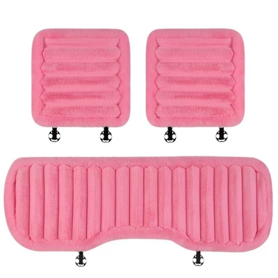 Wool pad: New Horizontal Strip Plush Car