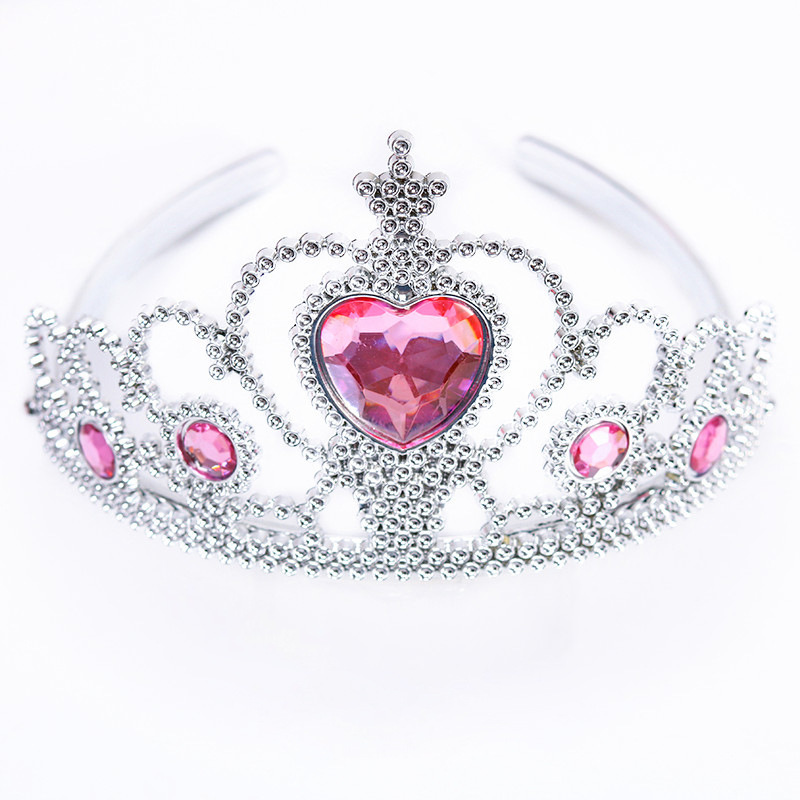 Fábrica de hielo y nieve corona para niños princesa varita mágica para niñas corona de plástico para niños banda de pelo para niñas