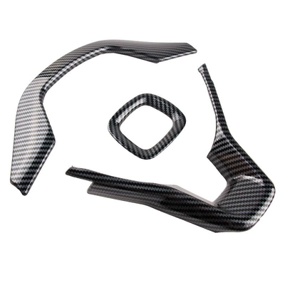 Suitable for the 10th generation Accord and Inspire models: decorative trim for the steering wheel, including upper and lower trim pieces, and interior modification stickers