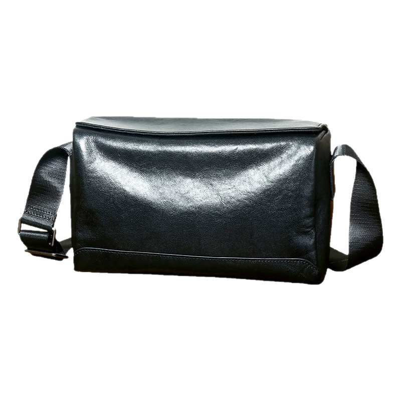 One-shoulder bag, small bag for leisure, pillow, genuine leather, high-end, wholesale