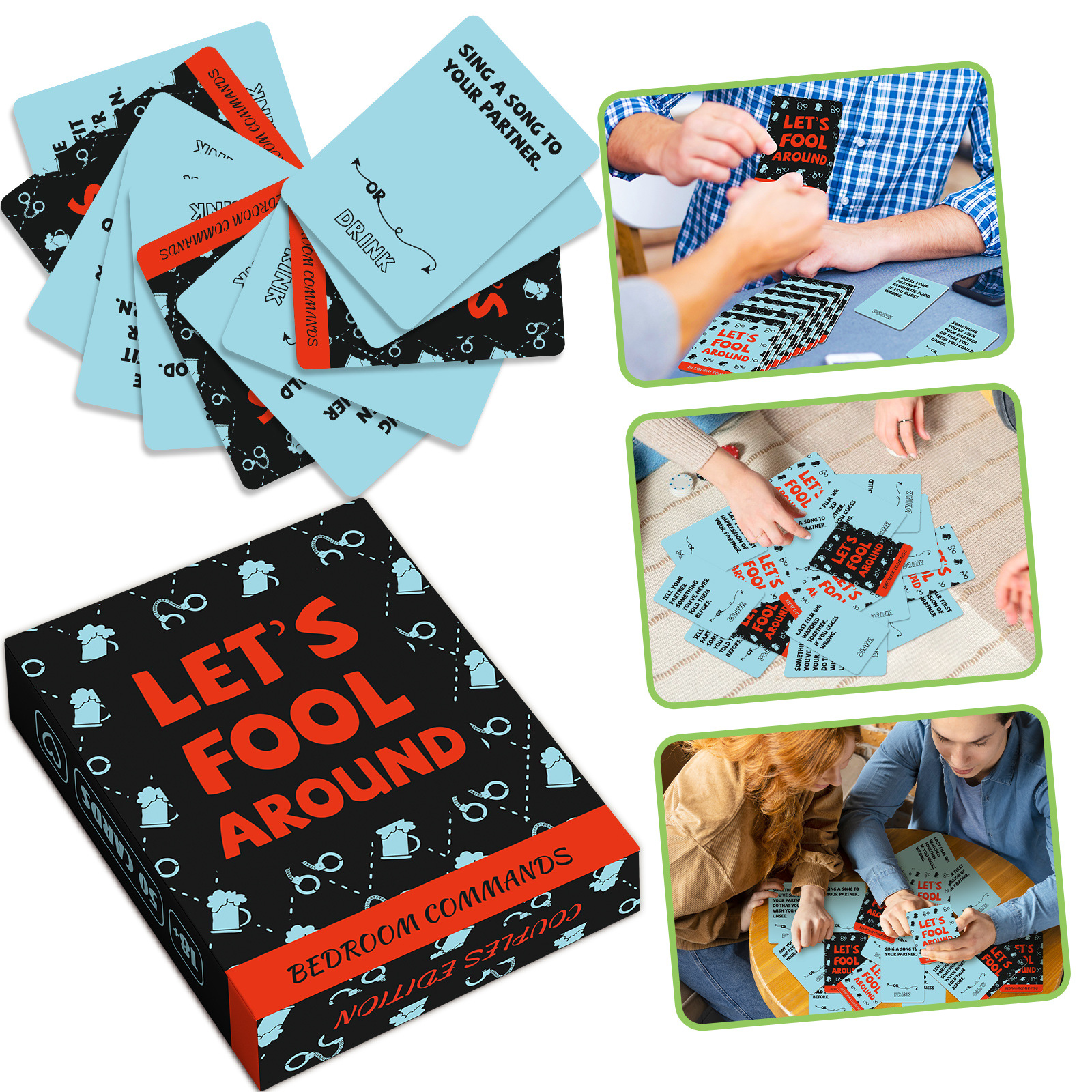 Couple Desktop Interactive Dialogue Game Cards English Version_voghion.com