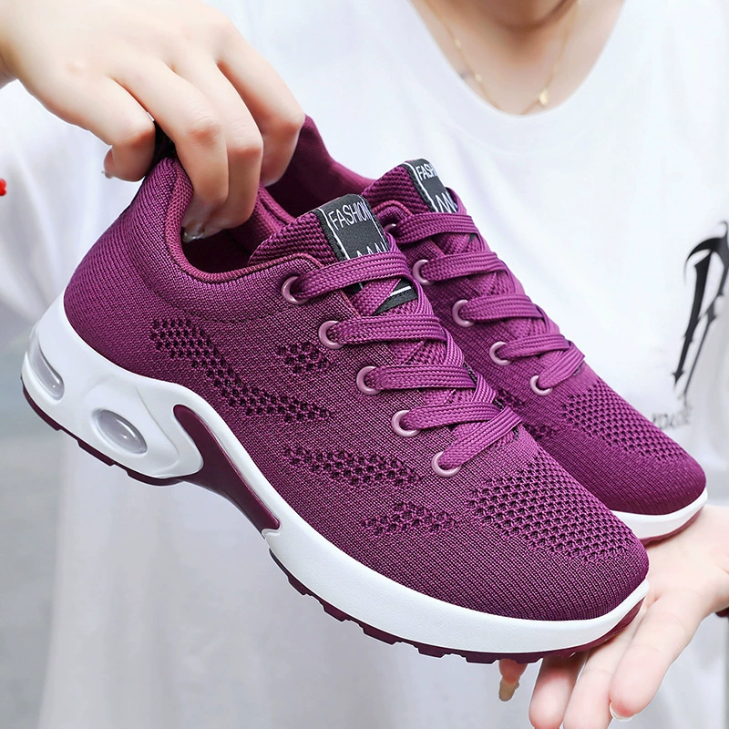 Breathable Soft-Heel Sneakers, plus sizes 36–44, soft sole, customizable logo (model 814)