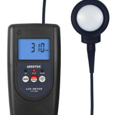 日本兰泰数字照度计LX1262照度仪光度计LX1262S分体式亮度计测光