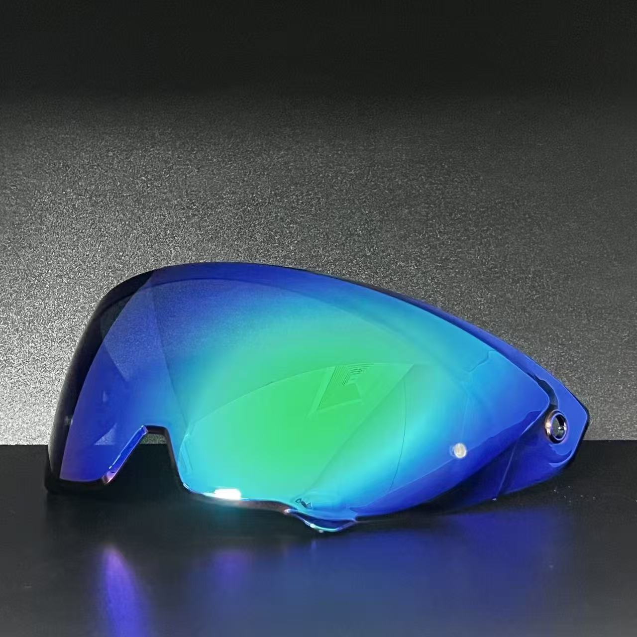 Motorcycle Helmet Lens Cycling Windproof Suitable for Ruroc Nining Helmet Lens Electroplating