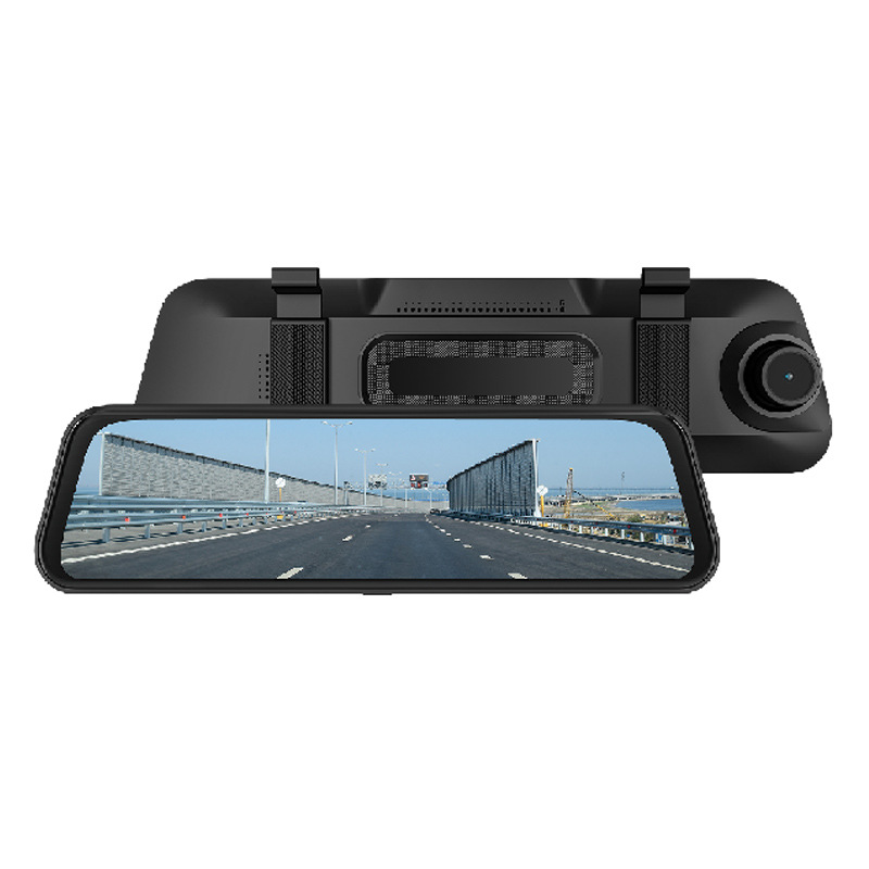 Hd carplayドライブレコーダ2024新型前後ダブル録画ドライブレコーダのストリーミングバックミラー