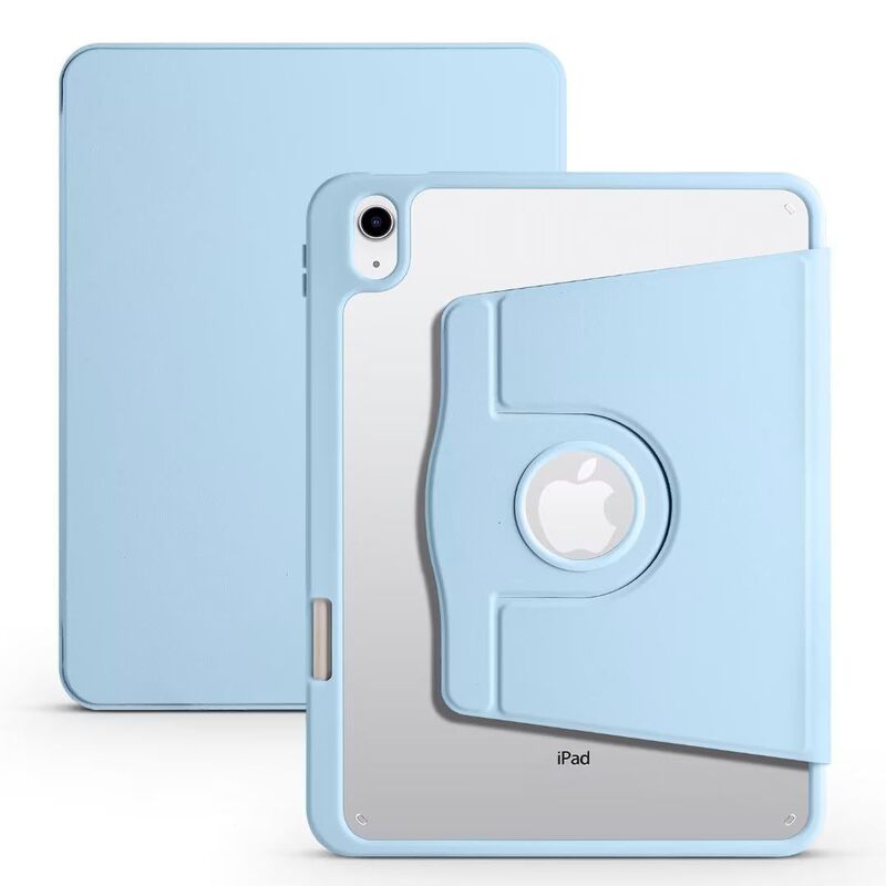 Suitable for 2022 Ipad10 Protective Case Air5/410.9Pro 11inch Acrylic Rotating Leather Case with Pen Slot