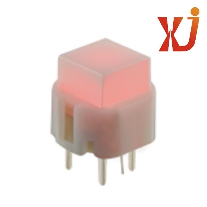 迷你轻触开关带灯 带灯轻触开关带锁  轻触带灯开关自复位