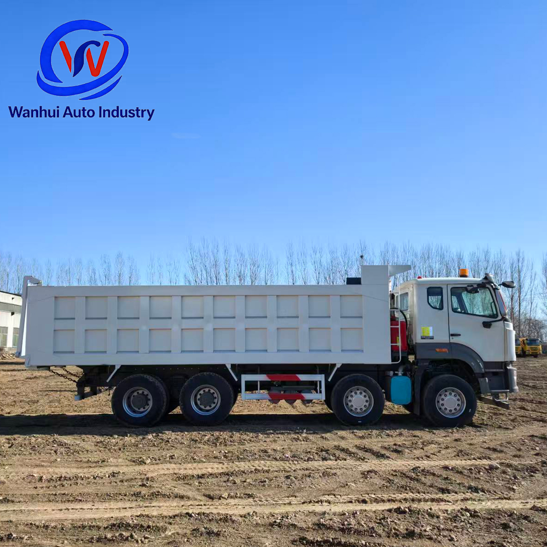 African Use of Howo Nx 6X4 Dump Trucks, 25-Ton Capacity Mining and Earth Transport Trucks