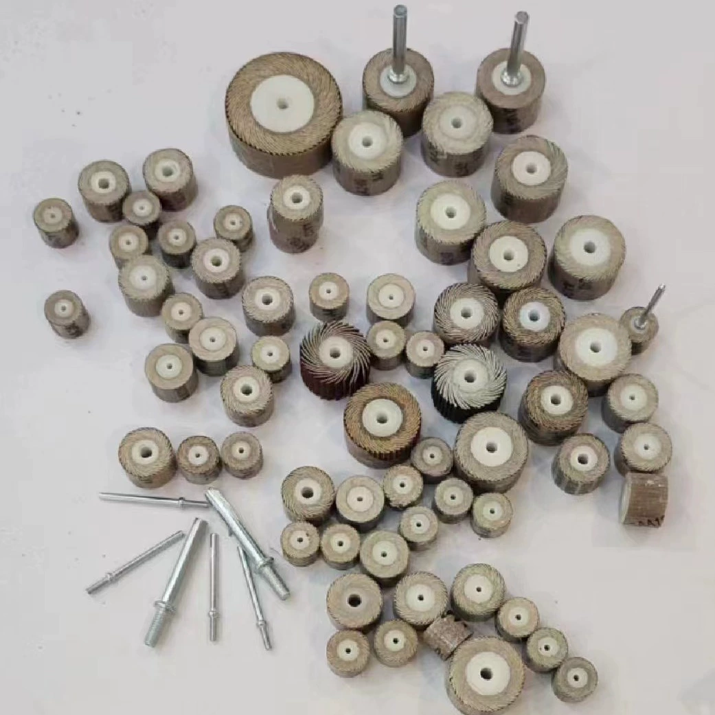 Шлифовальная головка из жалюзи шлифовальная головка шлифовальная головка из металлического корня шлифовальная головка из цилиндрической шлифовальной ленты шлифовальная головка из шлифовальной ткани