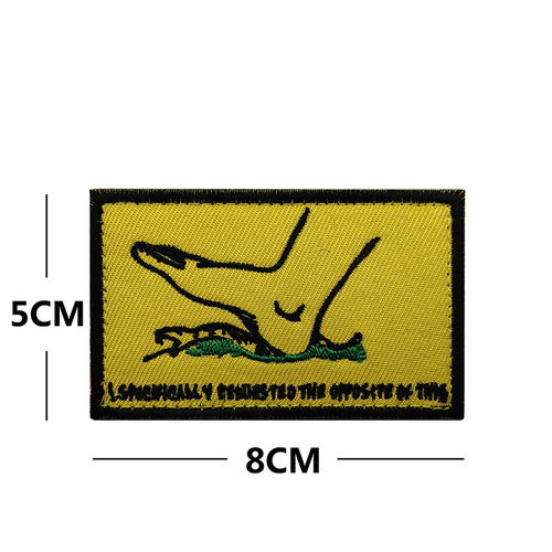 BACK HAND Knights Legion Crusader Embroidered Cloth Patch in god we trust patch