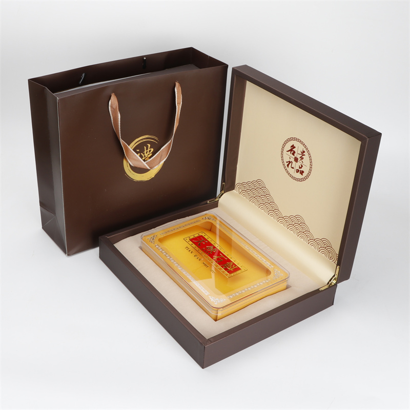 Caja de dendrobium, 250g, 500g, caja de dendrobium, caja vacía, caja de regalo de arce, caja de cuero al por mayor.