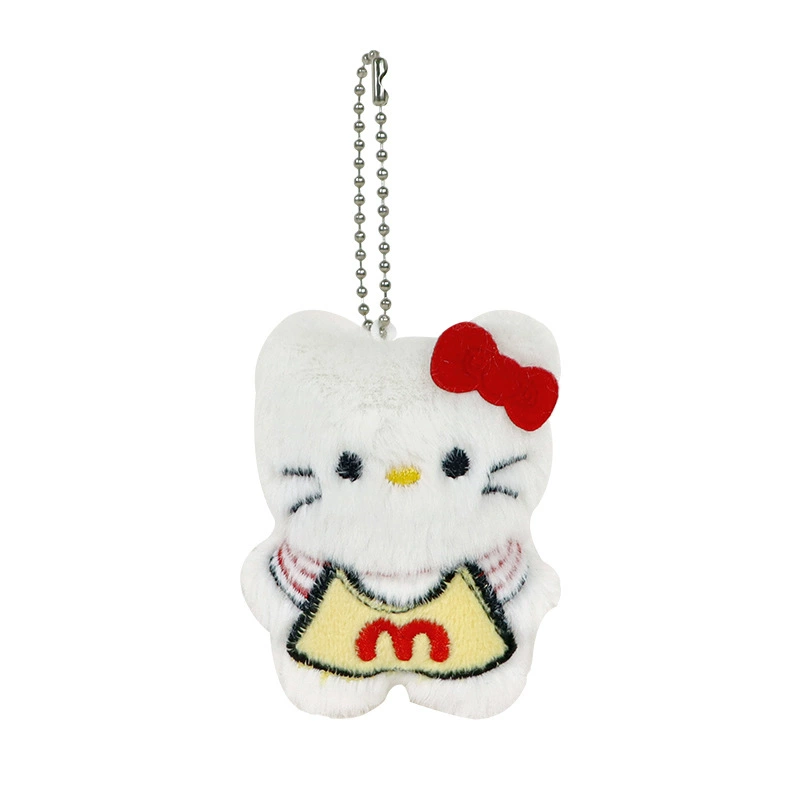 Плюшевая подвеска Hello Kitty, мультяшный брелок для сумки, 5×3×7 см, 9 г