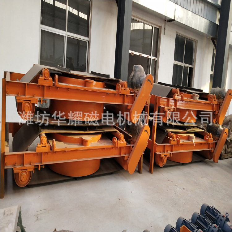 强磁自卸式电磁除铁器 除铁器厂家 除铁器价格 潍坊华耀