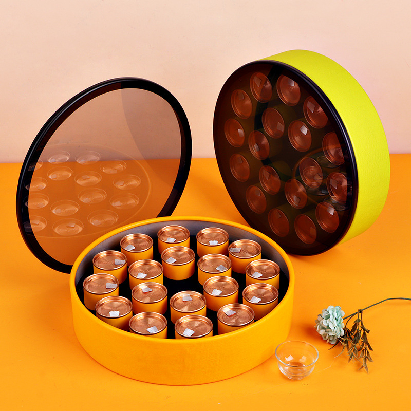 茶叶盒空礼盒12罐18罐装开窗小罐茶包装盒子红茶大红袍岩茶礼品盒