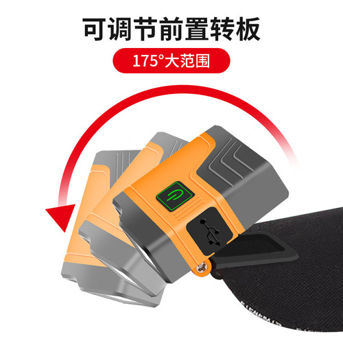 Factory Wholesale New Sensing COB Floodlight Hat Clip Light Outdoor Fishing LED Waterproof Duckbill Hat Light