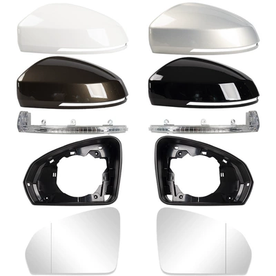 Yue rearview mirror shell rearview | Large field of view rear view auxiliary mirror