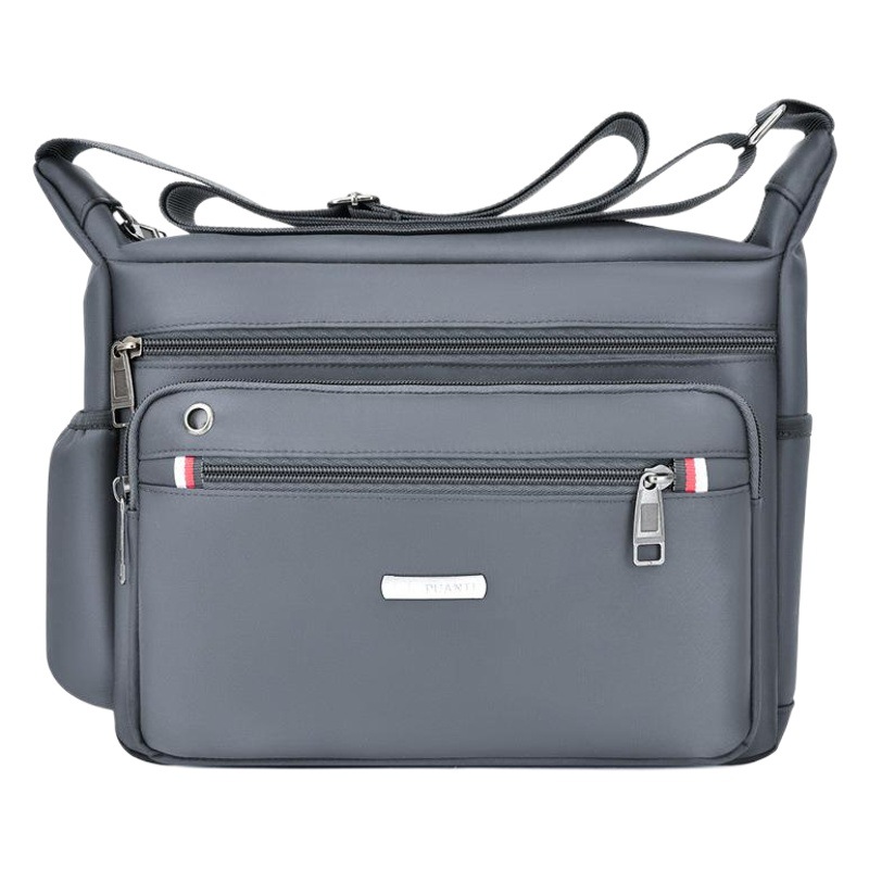 Middle-aged and Elderly Backpack Large Capacity Multi-layer Oxford Cloth Shoulder Crossbody Bag Nylon Cloth Bag Travel Casual Men's Bag