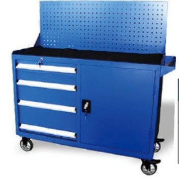 抽屉式工具车移动工具柜工具车天津厂家直销工具车左四抽右门