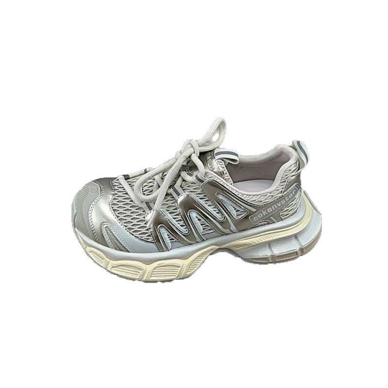 Capibara zapatos de sol grueso para padres y mujeres 2026 verano nuevo estilo de malla transpirable ligera zapatos deportivos de correr