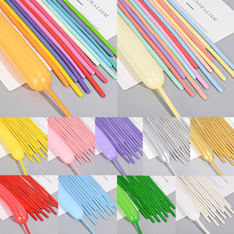 Pequeño Príncipe largo globo 260 globo artesanal DIY noche mercado variedad magia macaron globo puesto al por mayor