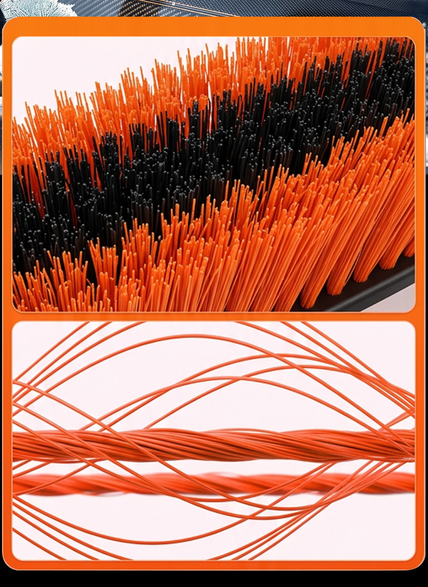 5-in-1 car snow removal tool: snow shovel, snow brush, car window glass snow clearing tool, car defrosting brush, snow scraper, ice scraper