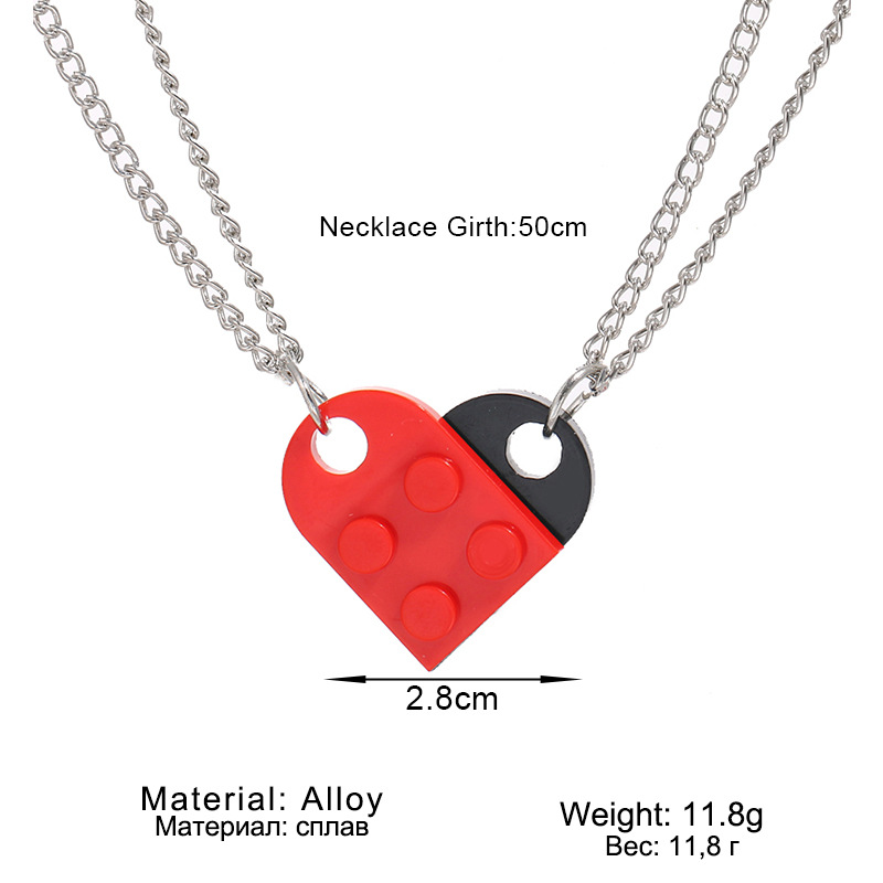 Fashion Heart Shape Alloy Plating Womenu0027S Pendant Necklace 1 Piece