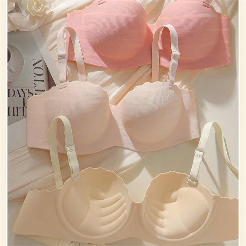 Genuine push up bra, underwear, wireless bra, increased thickness