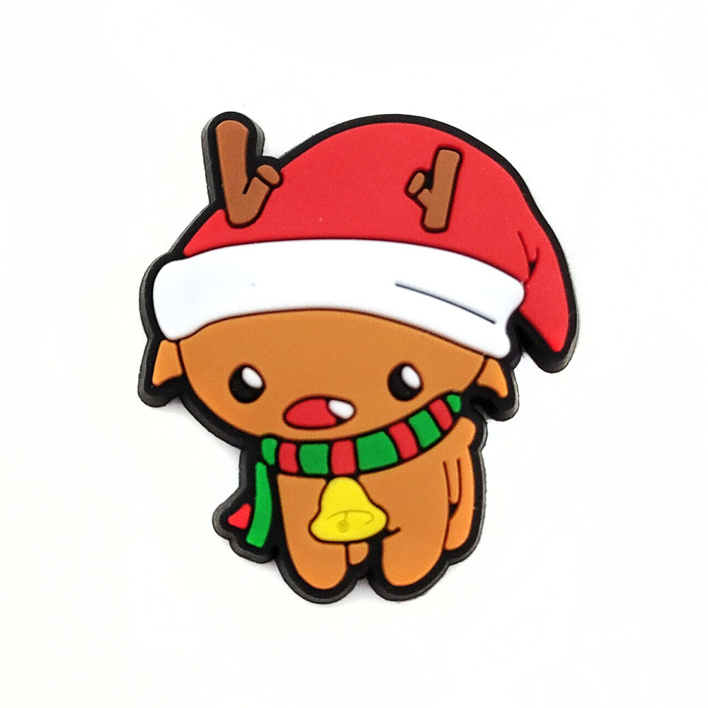 Nuevos zapatos de Navidad flor zapatos de playa con hebilla decorativa