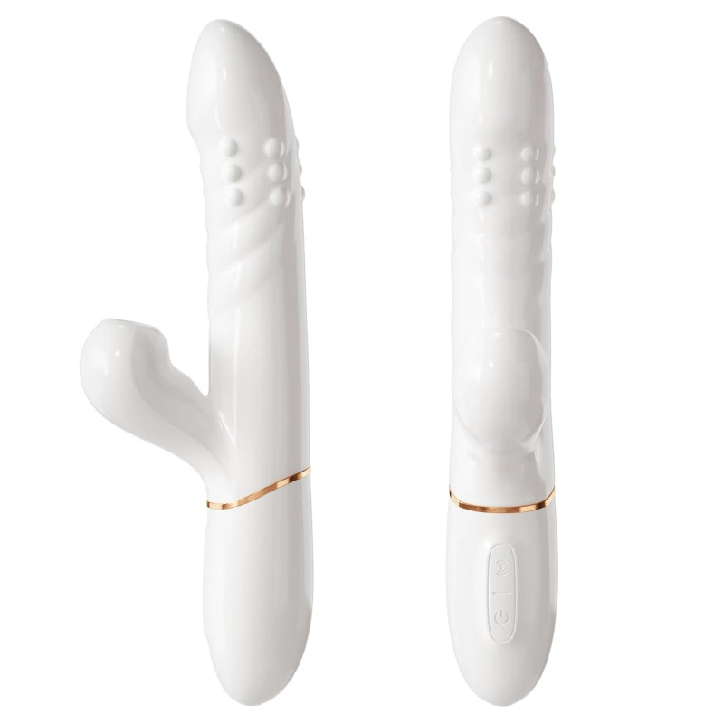 Sucking Vibrator Yiyue, retractable rotating bead, ABS+TPE, 12 cm insertable, 10 modes