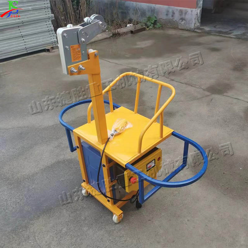 建筑工程高空作业吊篮 蜘蛛人电动坐板 小型单人220V电动粉墙梯