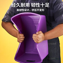 特加厚塑料长方形冰桶啤酒桶啤酒筐啤酒框啤酒箱酒吧KTV酒箱logo