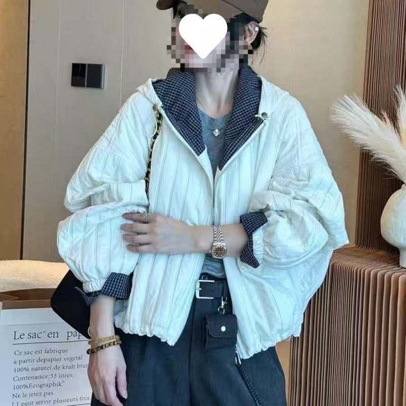 Plus Size European Cardigan Medium Polyester Jacket Women's Short Autum 2025 New Slim Casual Jacket Cardigan