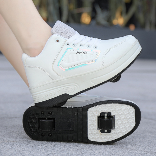 Children's dual wheel skates for boys for adults