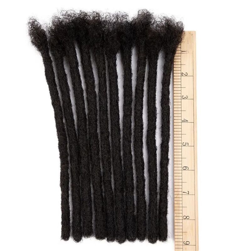 Real Human Hair Dreadlocks Black Dreadlock Wig