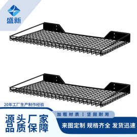 亚马逊热销置物架整理架 壁挂式收纳金属网片架花园仓库车库收纳