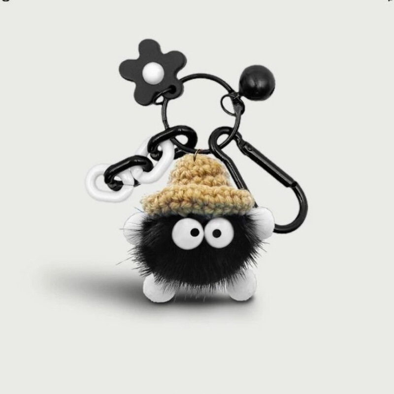 Mini Waterproof Mink Fur Ball Pendant, Plush Doll Car Keychain, Bag Decoration Mini Waterproof Mink Fur Ball Pendant, Plush Doll Car Keychain, Bag Decoration