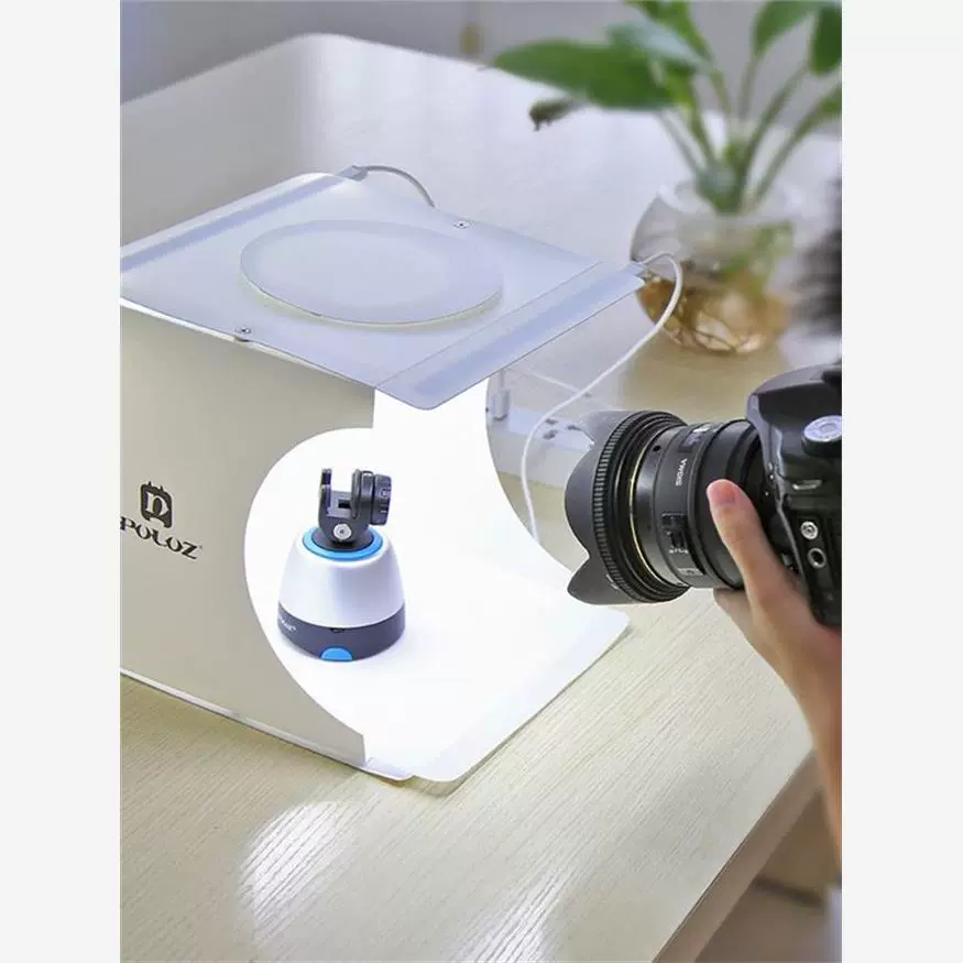 Мини-студия, небольшой стол для съемки, световой короб, мягкий световой короб, заполняющий свет, ювелирные изделия, белый фон, фотобокс, реквизит