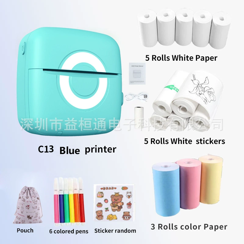 Small handheld photo, pocket printer, new collection, C20