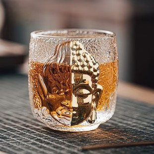 Japanese Style One-Year-Old Crystal Glass Master Cup Heat-Resistant Zen Tea Cup Single Cup Glass Kung Fu Tea Tea Set Wholesale