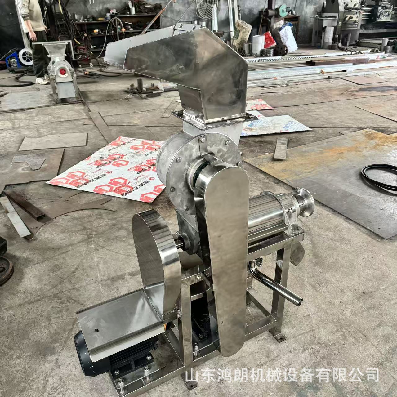 杨梅果核去除挤压榨汁机 杨梅汁挤压脱汁机 去核榨汁机