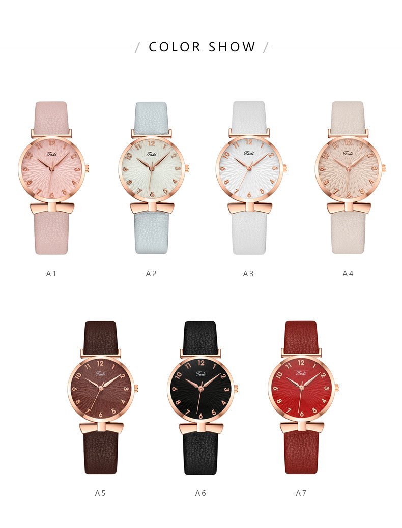 Elegant, Simple Style Style Elegant Simple Style Argyle Buckle Quartz Watch Women's Watches