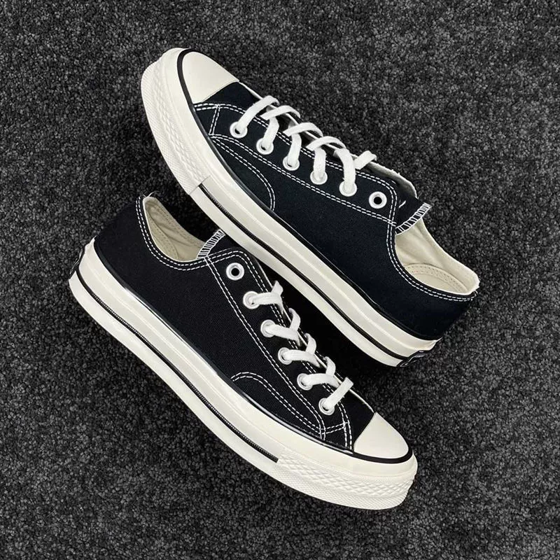 Эспадрильи Vans унисекс, чёрные тканевые кеды с универсальными шнурками, корейский стиль