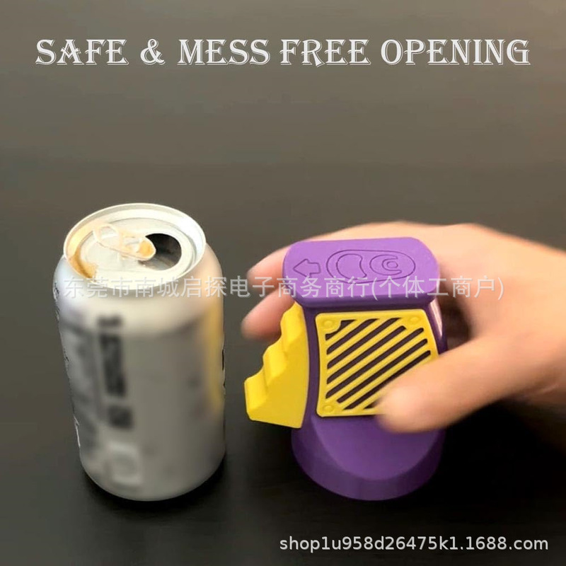 国境を越えた新製品片手缶切り片手缶切り3Dプリント装飾品飲料ボトルオープナー|undefined