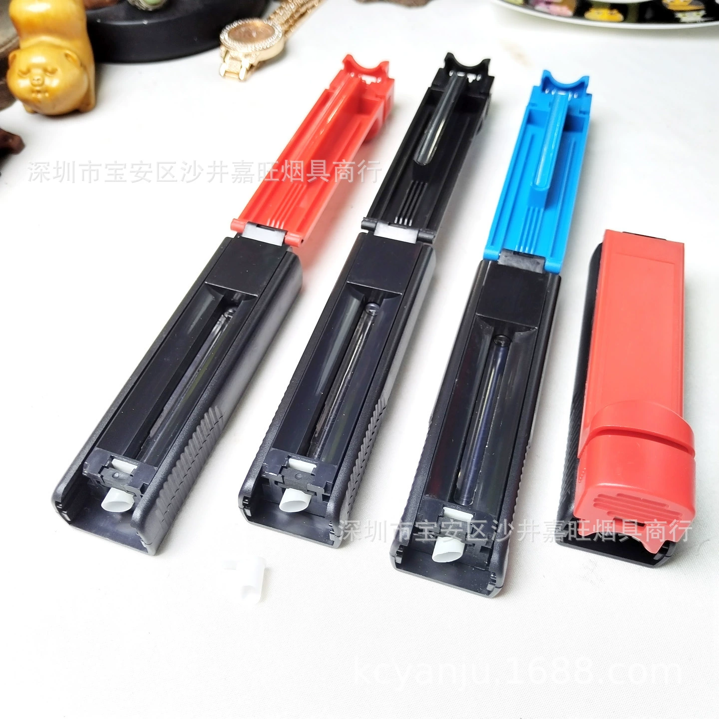 5810 Пластиковый ролик для сигарет, ручной съемник, бытовой наполнитель для сигарет, портативный маленький 8 мм