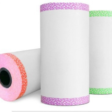 Papel térmico de borde de color 57*30 3 rollos