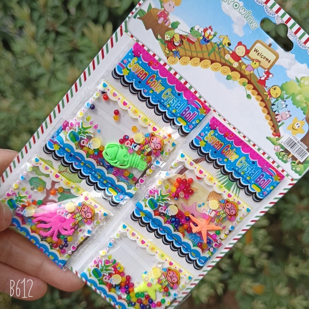 Libro de Colorear Divertido con Pegatinas de Burbujas de Dibujos Animados, Pegatinas de Regalo para Manualidades, Pegatinas Educativas para Jardín de Infancia, Aprendizaje Temprano, Anime 3D
