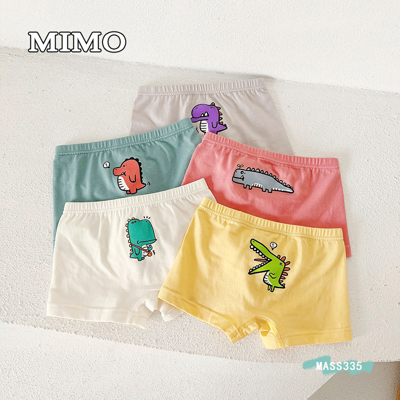 Children's antibacterial cartoon cotton underwear