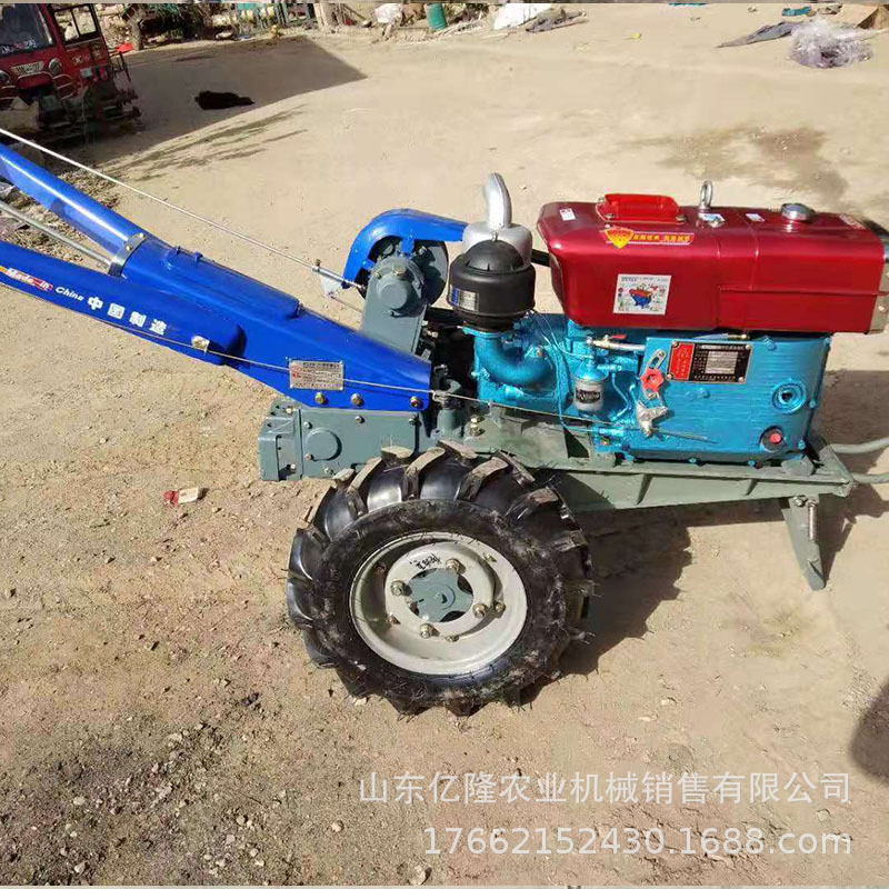 座驾式手扶旋耕起垄机 手扶犁地打田机 农田耕整旋地机